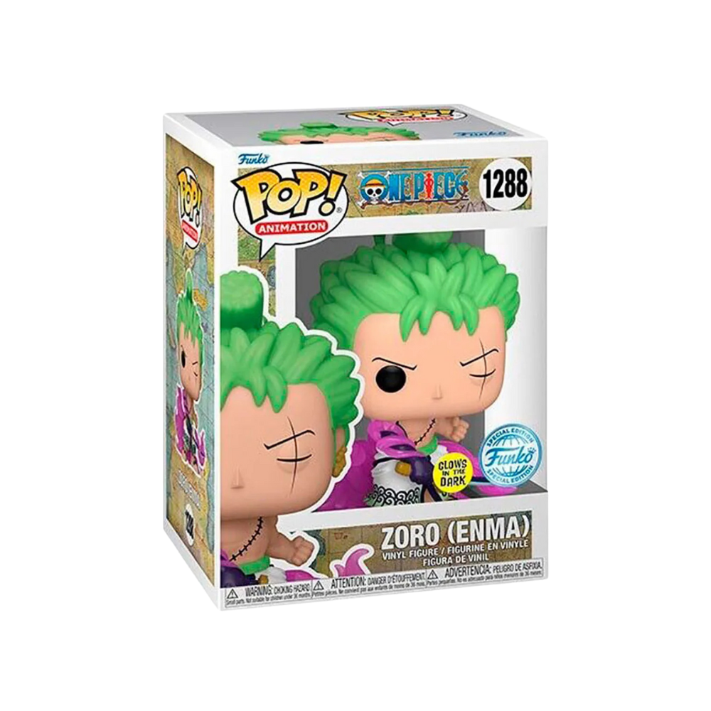 Funko POP! - Animation: One Piece - Roronoa Zoro Glow In The Dark [1288]