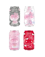 High Up Hello Kitty Ramune gusto Daifuku alla Fragola 330ml