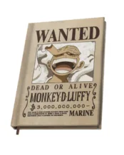 One Piece – Quaderno A5 “Wanted Luffy Wano”