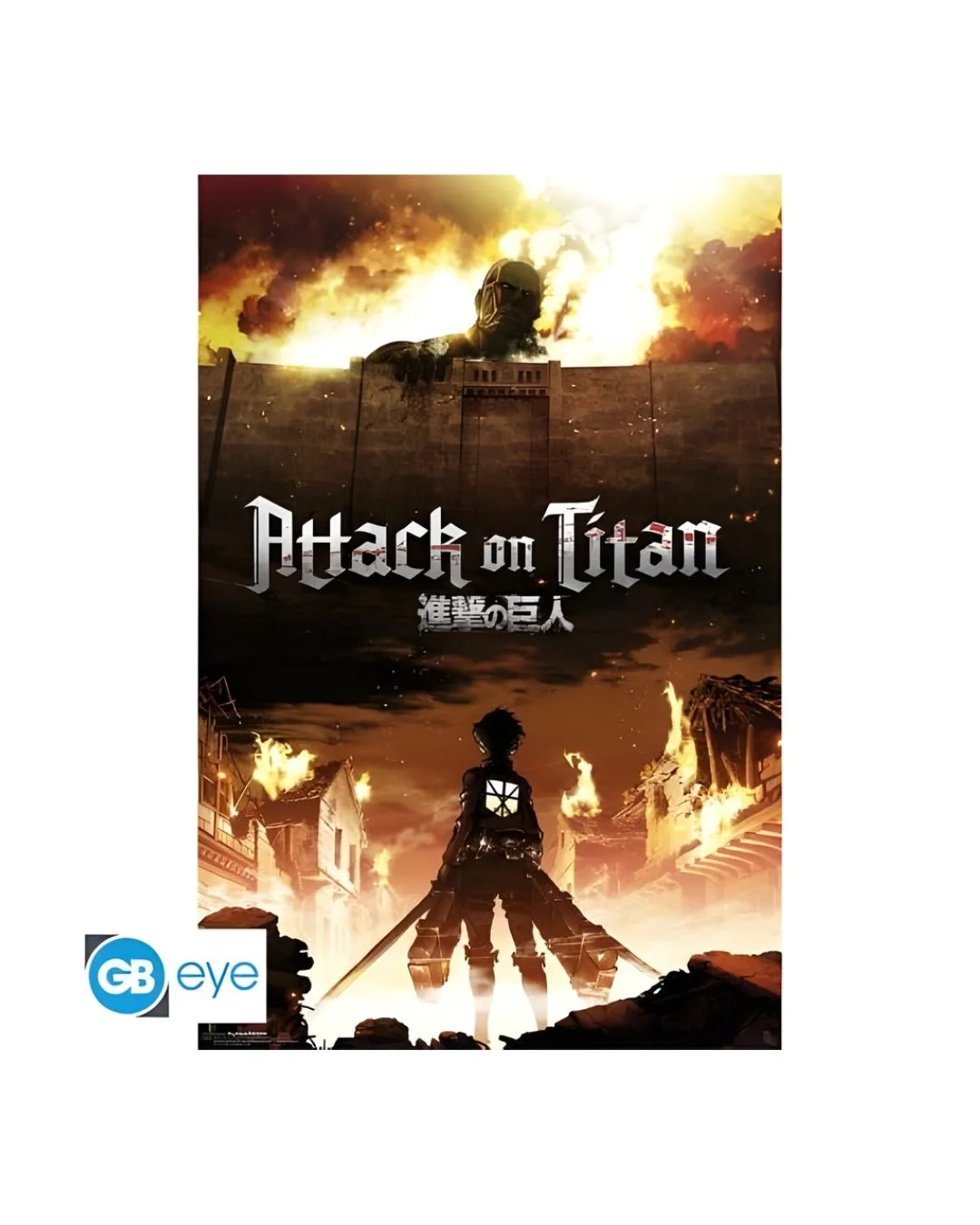 Attack on Titan Poster Maxi Key Art 91.5x61cm Colossal Titan